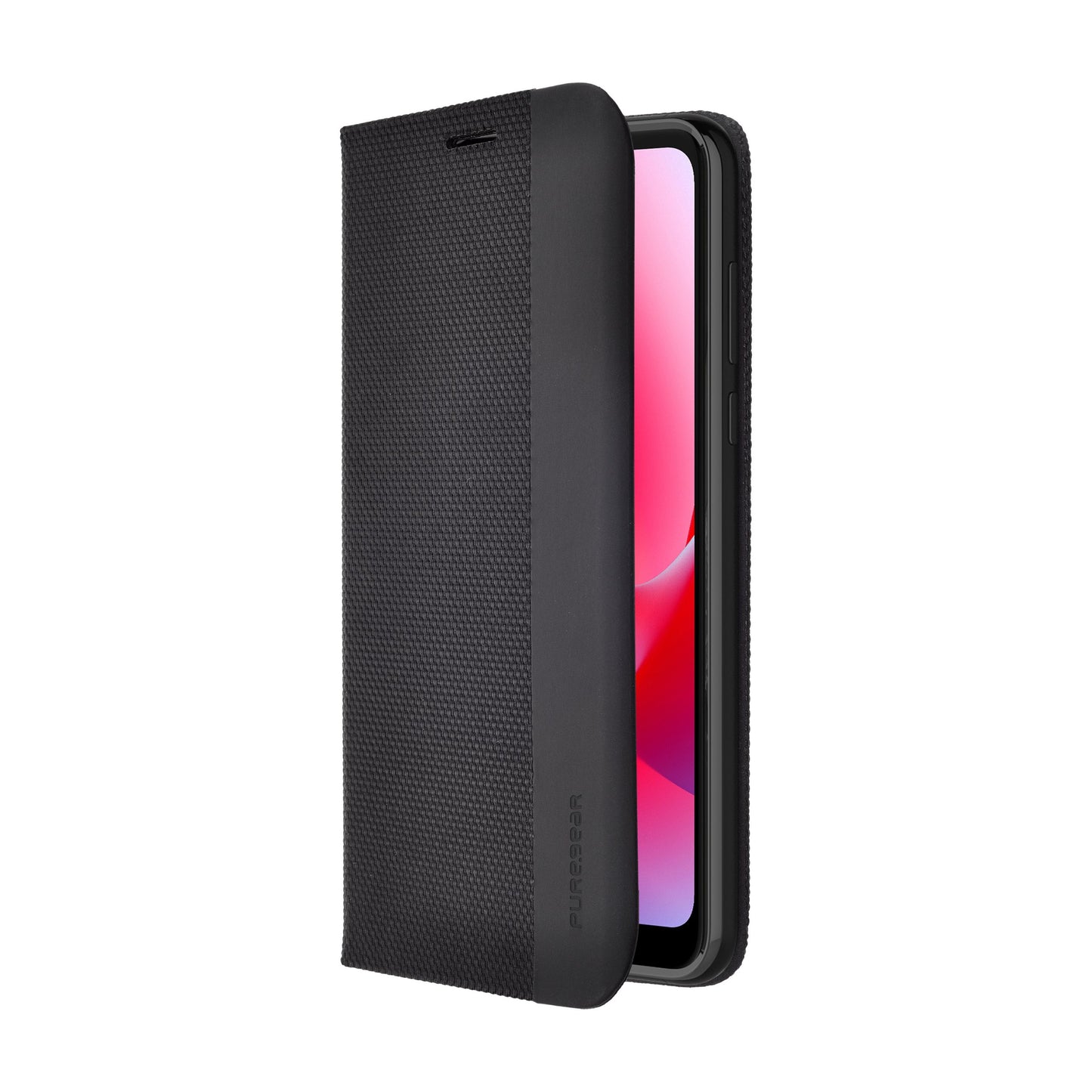 Moto G Play 2023, Moto G Pure, Moto G Power (2022) PUREGEAR WALLET SERIES CASE - BLACK (1103646)