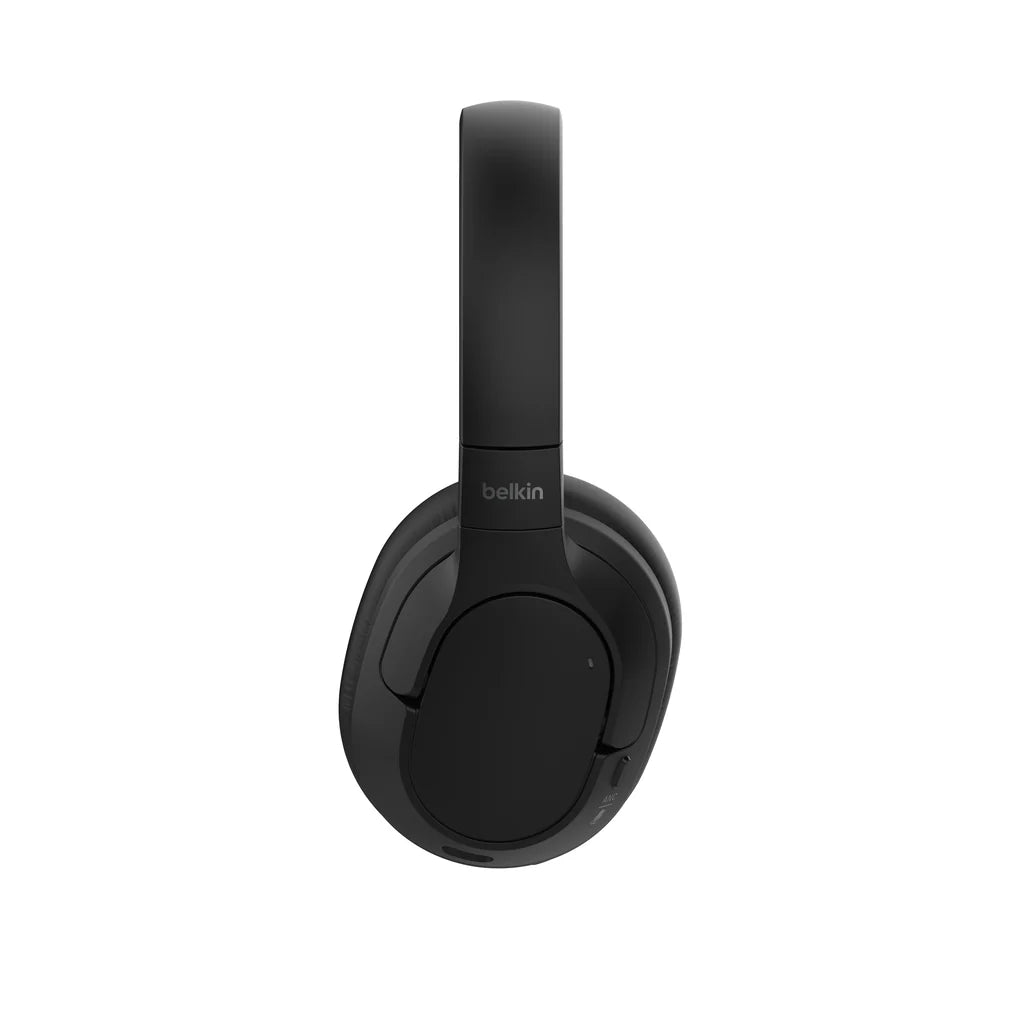 Belkin Isolate Over-Ear Anc Headphones - Black ( 1108078) (MSRP $79.99)