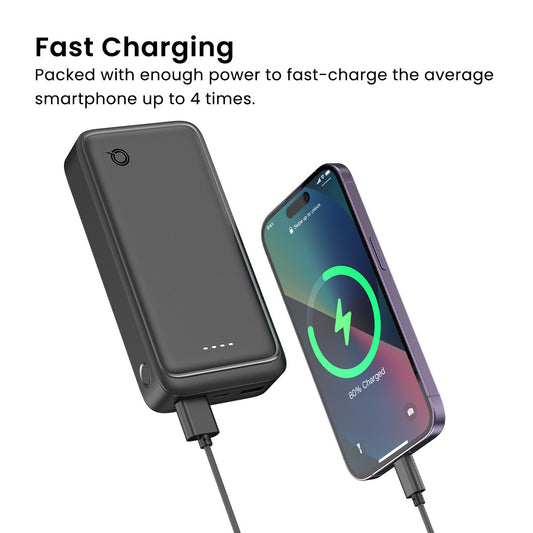 Quikcell PowerFuel 20k Portable PowerBank Black  (1103042) (MSRP 69.99)