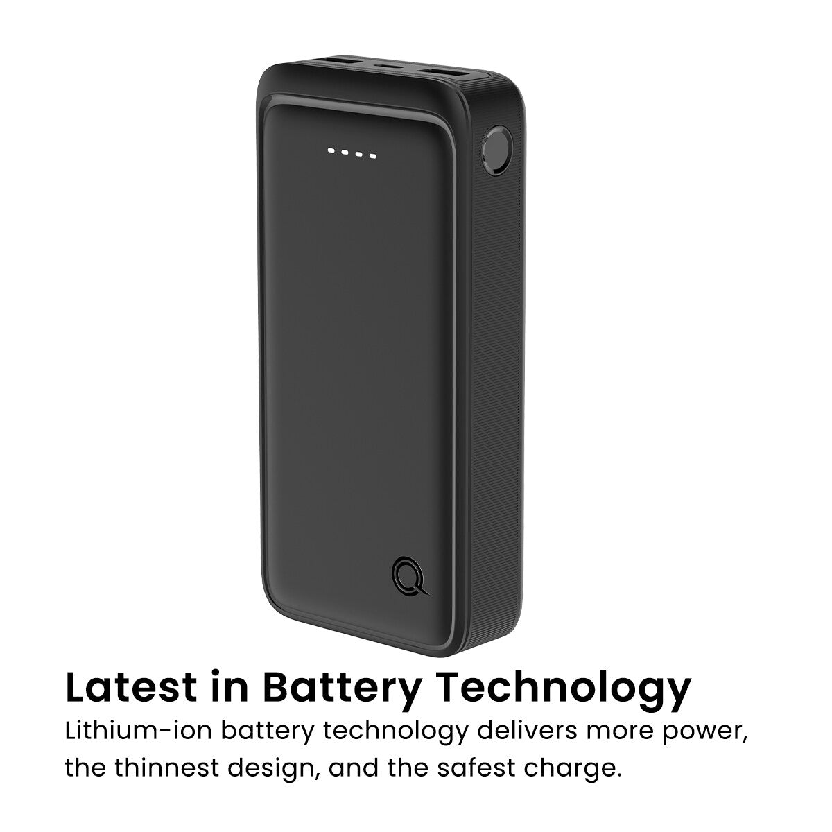 Quikcell PowerFuel 20k Portable PowerBank Black  (1103042) (MSRP 69.99)