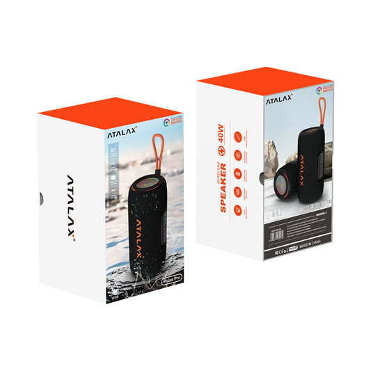 ATALAX PULSE PRO WIRELESS SPEAKER BLACK (1103026)