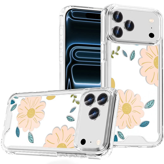 iPhone 17 Pro Max Beautiful TPU Designs Case Case - Minimalist Large Daisy (1103167) (MSRP $49.99)