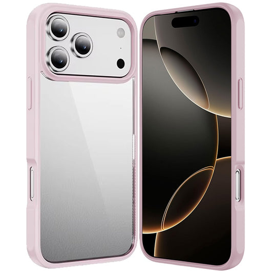 iPhone 17 Pro Max HQ Transparent Thick 2.0mm Hybrid Case - Pink ( 1103381) (MSRP $39.99)