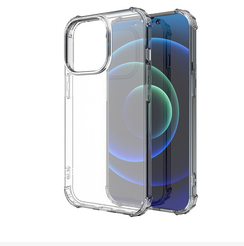 Apple iPhone 13 Pro Max 6.7 Shockproof Transparent Thick TPU Case Cover - Clear (1102283)