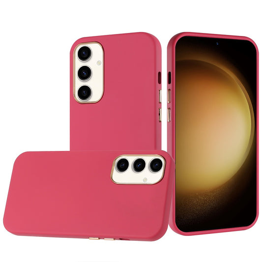 Samsung S24 FE Classy Slick Chromed Around Hybrid - Hot Pink (1102606)