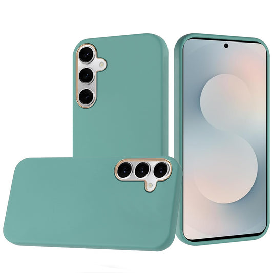 Samsung s25 FE Classy Slick Chromed Around Hybrid Case Cover - Teal ( 1103404) (MSRP $39.99)