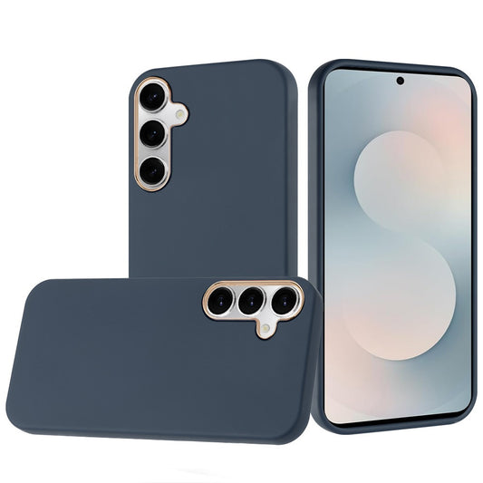 Samsung s26 Classy Slick Chromed Around Hybrid Case Cover - Dark Blue ( 1107670) (MSRP $39.99)