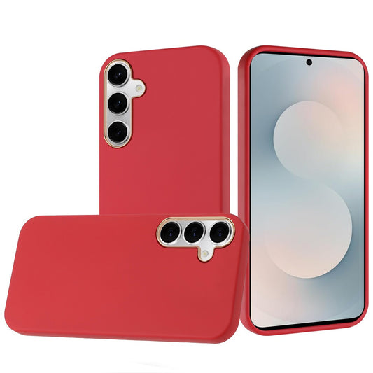 Samsung s26 Classy Slick Chromed Around Hybrid Case Cover - Red ( 1107671) (MSRP $39.99)