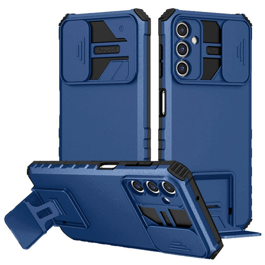 Samsung A17 5G Easy Viewing Kickstand Camera Protection Hybrid Case Cover - Blue ( 1108024) (MSRP $49.99)