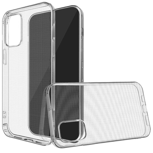 Samsung Galaxy A52 5G Simple Basic Minimalistic Transparent Clear Thick TPU Case Cover - Clear (1103383)