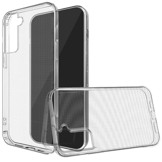 Samsung Galaxy S21 FE 3in1 Simple Basic Minimalistic Transparent Clear Thick TPU Case Cover - Clear (1103289)