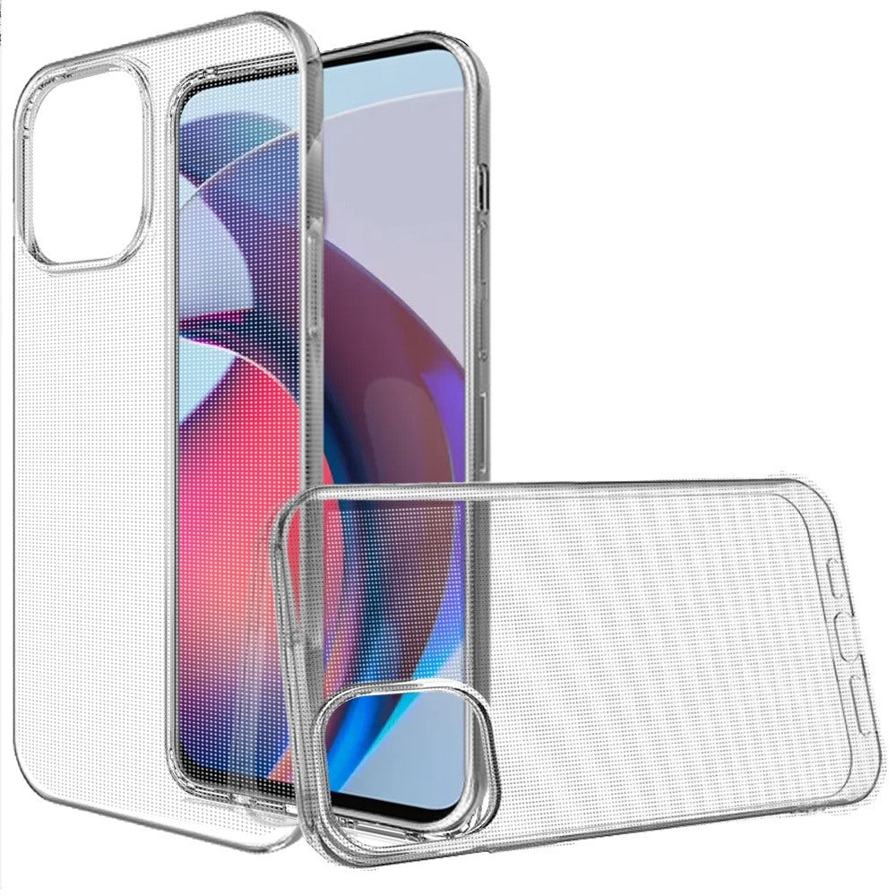 Motorola G Stylus 5G 2023 Simple Basic Minimalistic Transparent Clear Thick TPU Case Cover - Clear (1105746)