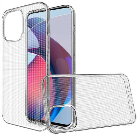 Motorola G Stylus 5G 2023 Simple Basic Minimalistic Transparent Clear Thick TPU Case Cover - Clear (1105746)