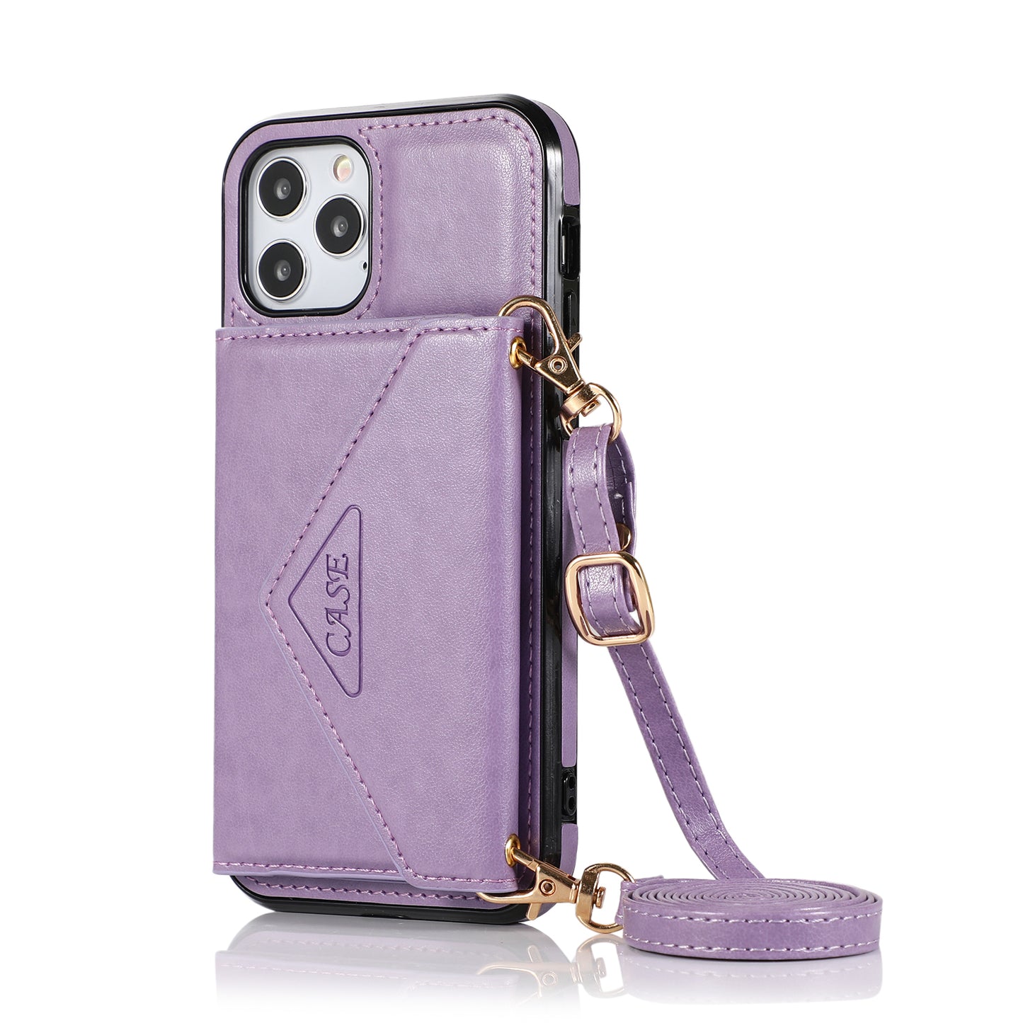 Samsung Galaxy A52 5G ELEGANT Wallet Case ID Money Holder Case Cover - Lavender (1101394)