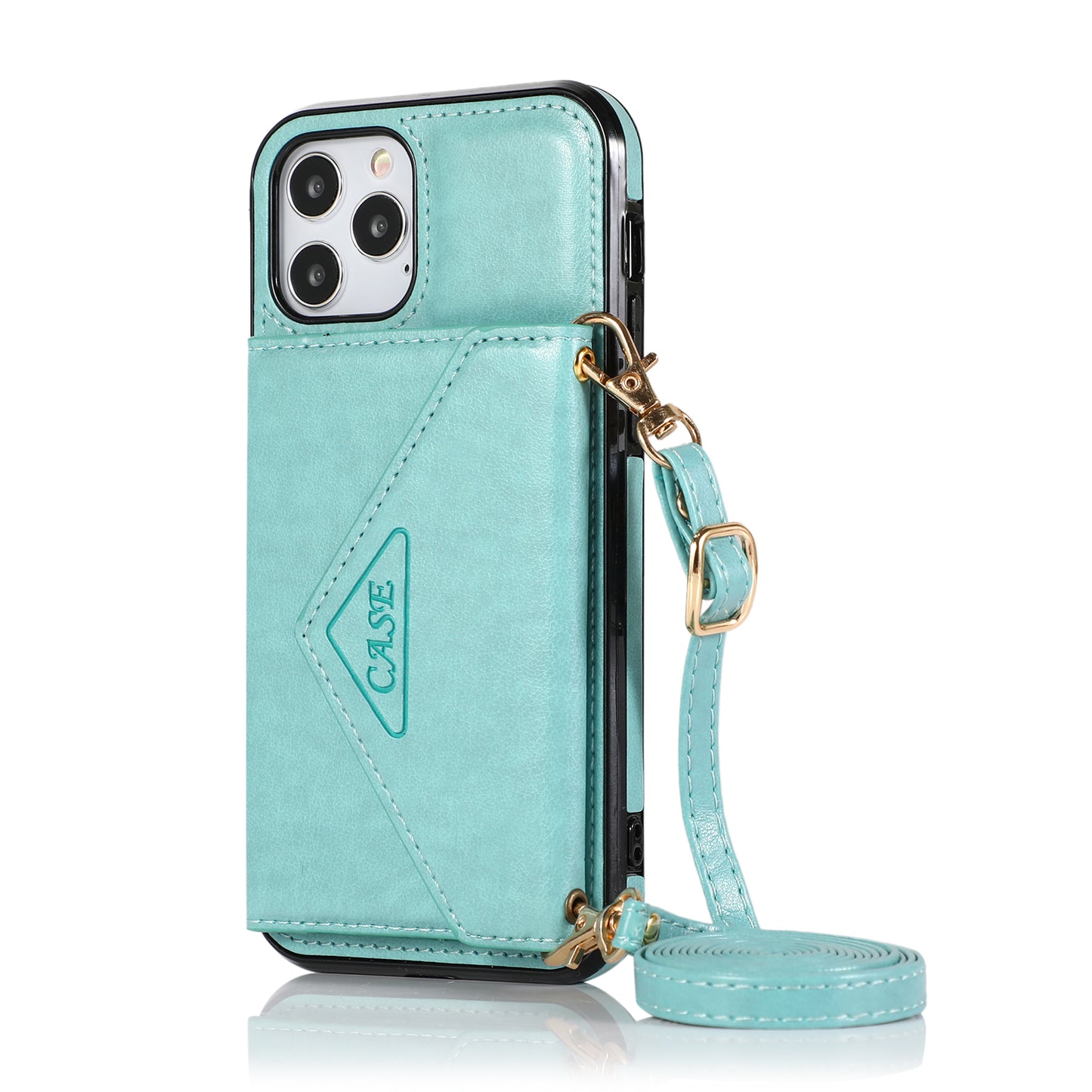 Apple iPhone SE2 (2020) 8/7 ELEGANT Wallet Case ID Money Holder Case Cover - Teal (1101437)