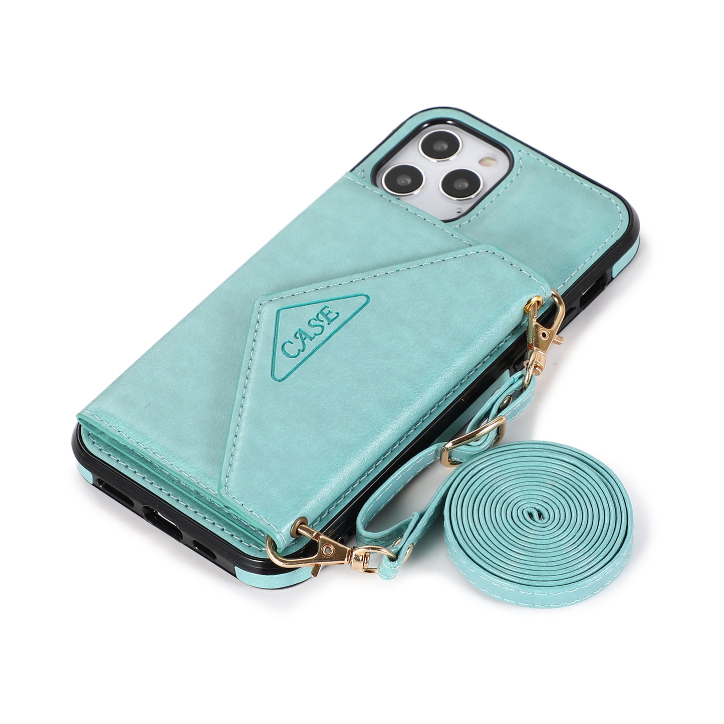 Apple iPhone SE2 (2020) 8/7 ELEGANT Wallet Case ID Money Holder Case Cover - Teal (1101437)