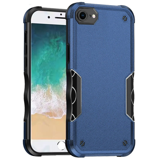iPhone 17E / 16E / SE4 Exquisite Tough Shockproof Hybrid Case Cover - Blue ( 1107804) (MSRP $49.99)