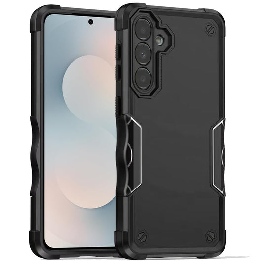 Samsung s25 FE Exquisite Tough Shockproof Hybrid Case Cover - Black ( 1103406) (MSRP $39.99) )