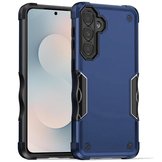 Samsung s25 FE Exquisite Tough Shockproof Hybrid Case Cover - Blue ( 1103407) (MSRP $39.99) )