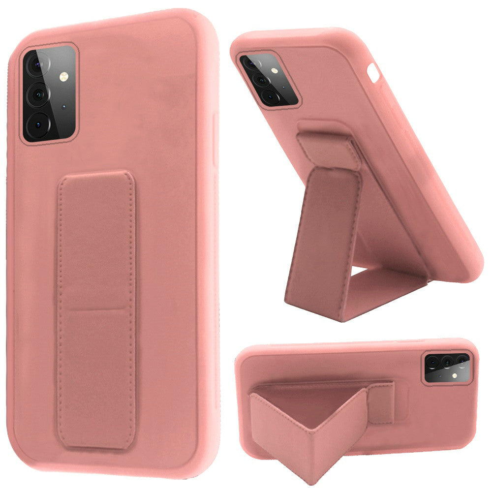 Samsung A52 5G Foldable Magnetic Kickstand Vegan Case Cover - Light Pink (1101081)