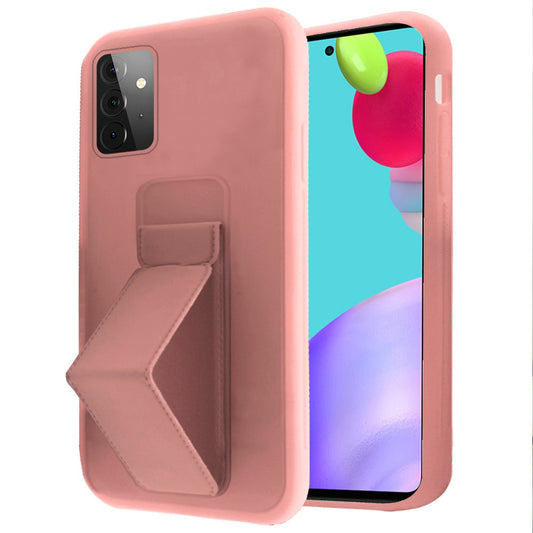 Samsung A52 5G Foldable Magnetic Kickstand Vegan Case Cover - Light Pink (1101081)