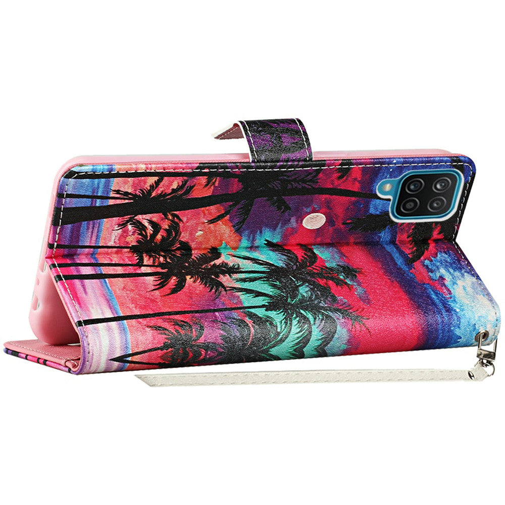 Samsung Galaxy A13 5G Vegan Design Wallet ID Card Case Cover - Beautiful Island (1103207)