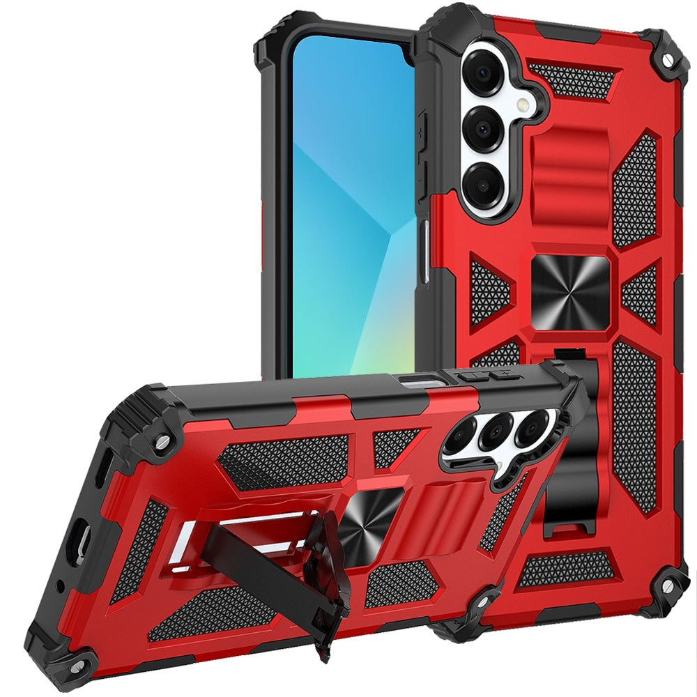 Samsung A16 5G Machine Design Hybrid with Kickstand - Red ( 1103653) (MSRP $39.99)