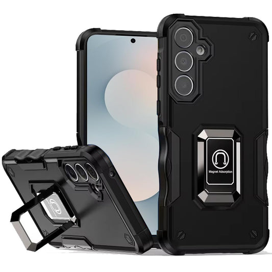 Samsung s26 OPTIMUM Magnetic Ring Stand Hybrid Case Cover - Black ( 1107676) (MSRP $49.99)