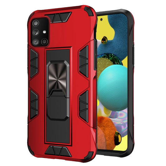 Samsung Galaxy A51 5G Optimum Magnetic RingStand Case Cover - Red (110293)