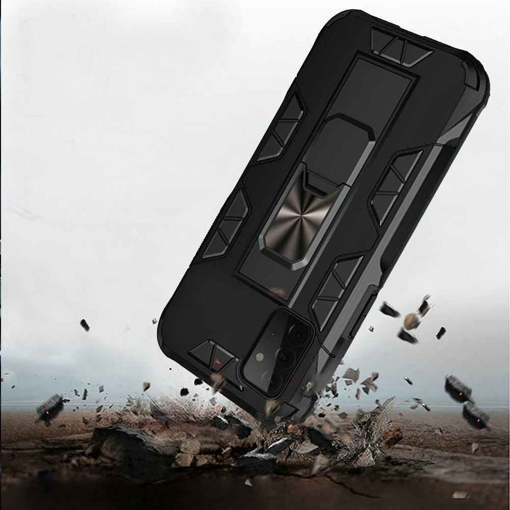 Samsung Galaxy A52 5G Optimum Magnetic RingStand Case Cover - Black (1103398)