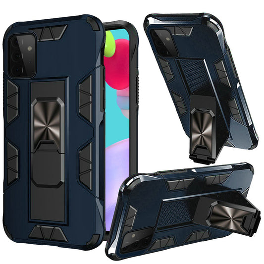 Samsung Galaxy A52 5G Optimum Magnetic RingStand Case Cover - Blue (1103399)