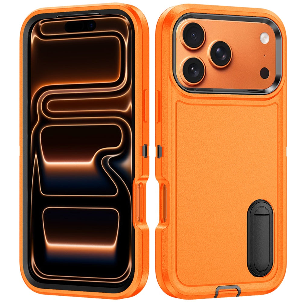 iPhone 17 Pro Max PEAK 3in1 Toughest Hybrid with Stand Cover Case - Cosmic Orange ( 1107640) (MSRP $59.99)