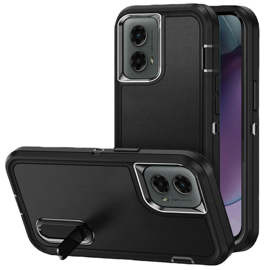 Motorola Moto G Stylus 5G 2024 PEAK 3in1 Toughest Hybrid with Stand Cover Case - Black/Black (1106952)