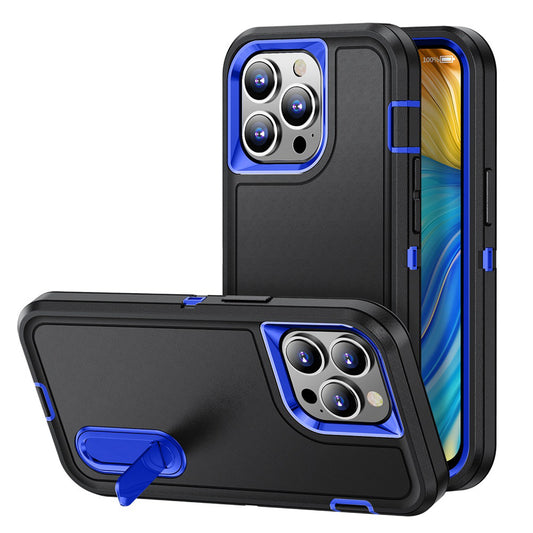 Apple iPhone 11 (XI6.1) PEAK 3in1 Toughest Hybrid with Stand Cover Case - Blue/Black (1106738)
