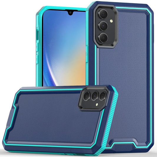 Samsung A15 5G Rank Tough Strong Modern Fused Hybrid Case Cover - Blue ( 1103370) (MSRP $49.99)