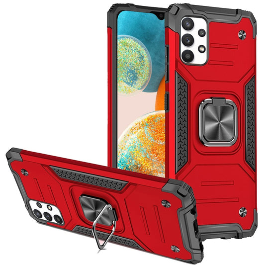 Samsung A23 5G Robust Magnetic Kickstand Hybrid Case Cover - Red (1104803)