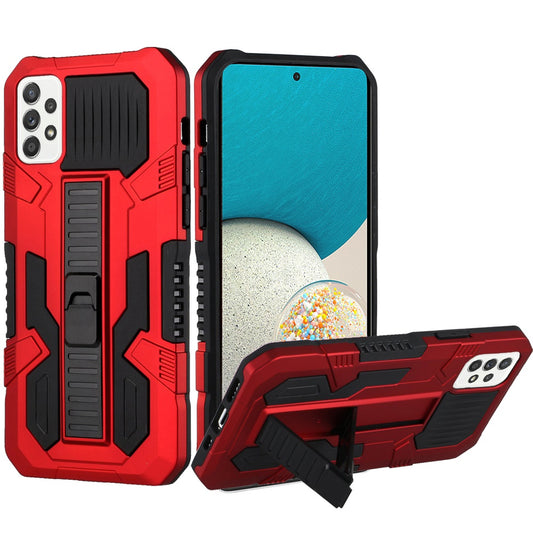 Samsung A53 5G Rocker Kickstand Tough Shockproof Hybrid Case Cover - Red (1103542)