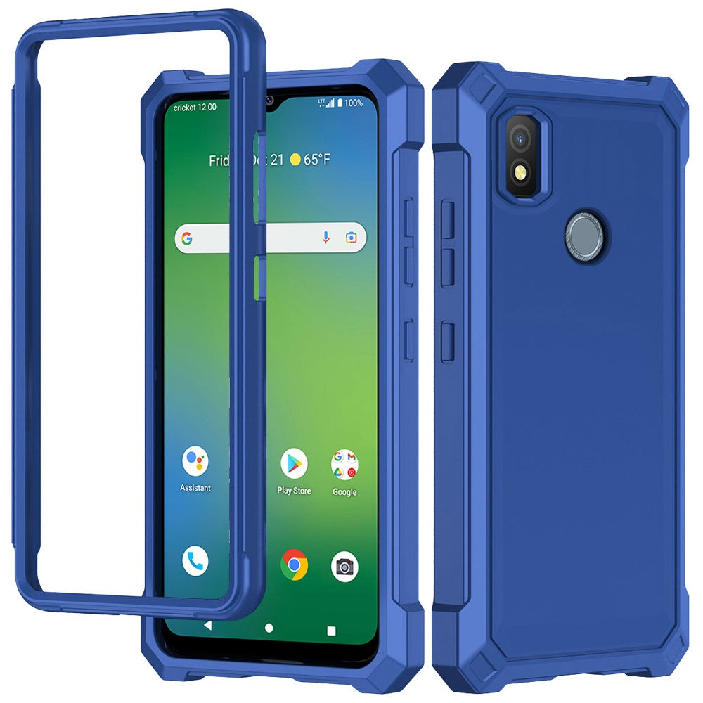Cricket Icon 4 Shell Matte Finish Hybrid Case Cover - Blue (1105170)