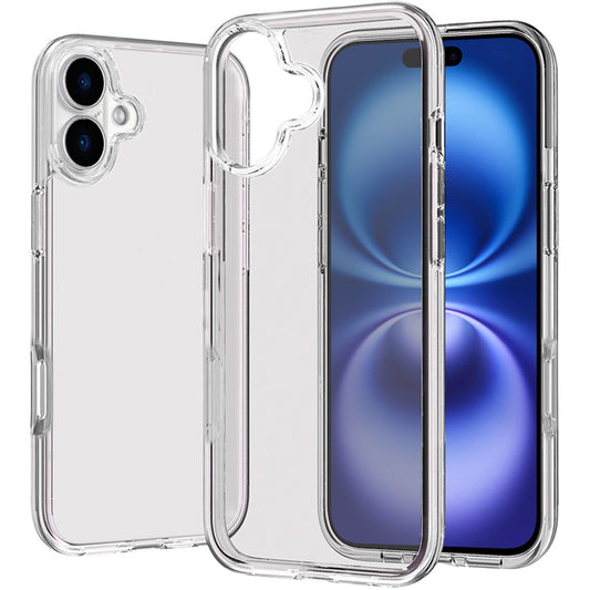 iPhone 17 Sturdy Ultra Thick 3mm Transparent Hybrid Case Cover - Clear (1103212) (MSRP $49.99)
