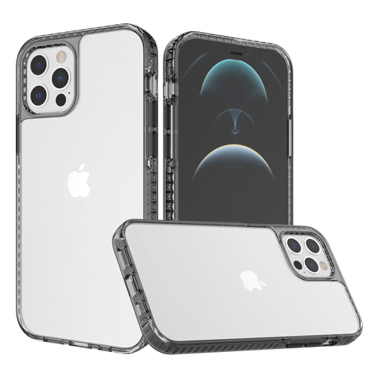 Apple iPhone 12 Pro Max 6.7 Thick Design Hybrid Case Cover - Black/Black (1100600)