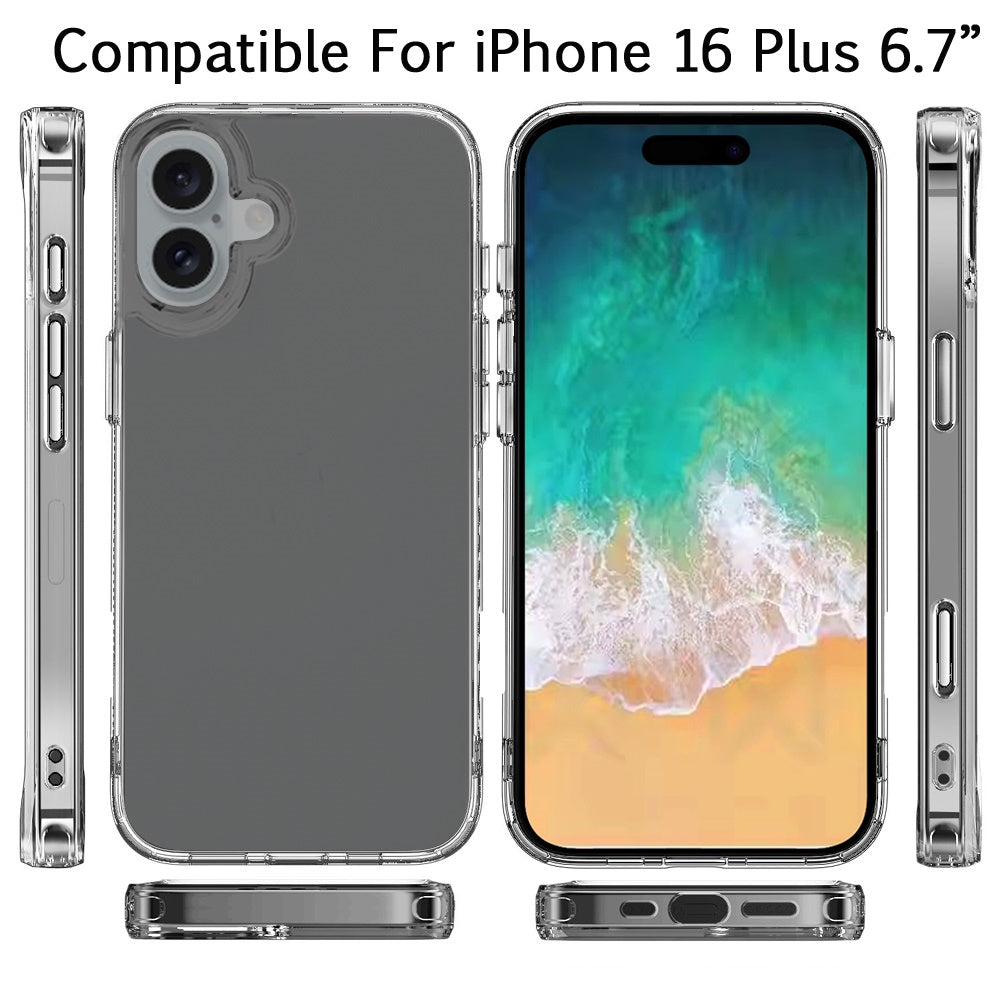 iPhone 16 Plus Wiwu iShield Evo Case  - Clear (1107308)
