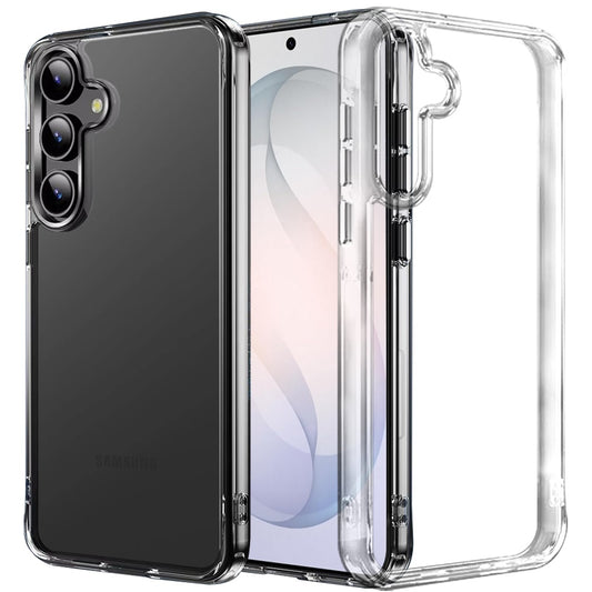 Samsung Galaxy s26 FE PURE CRYSTAL Transparent Thick 2.0mm ShockProof Chromed Buttons Case Cover - Clear (1108154) (MSRP $49.99)