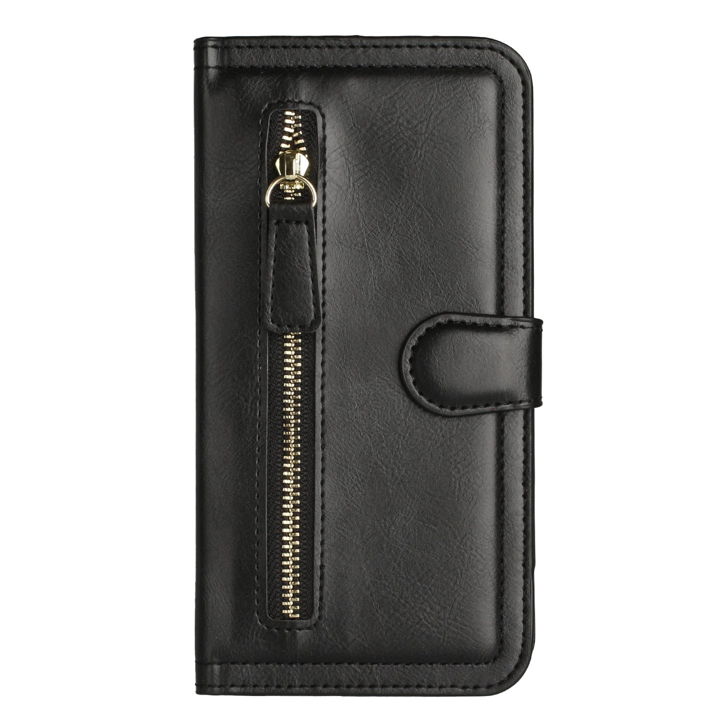 Motorola MOTO G 5G 2023 Premium Wallet MultiCard Holder Money Zipper With Magnetic Flap - Black (1105839)