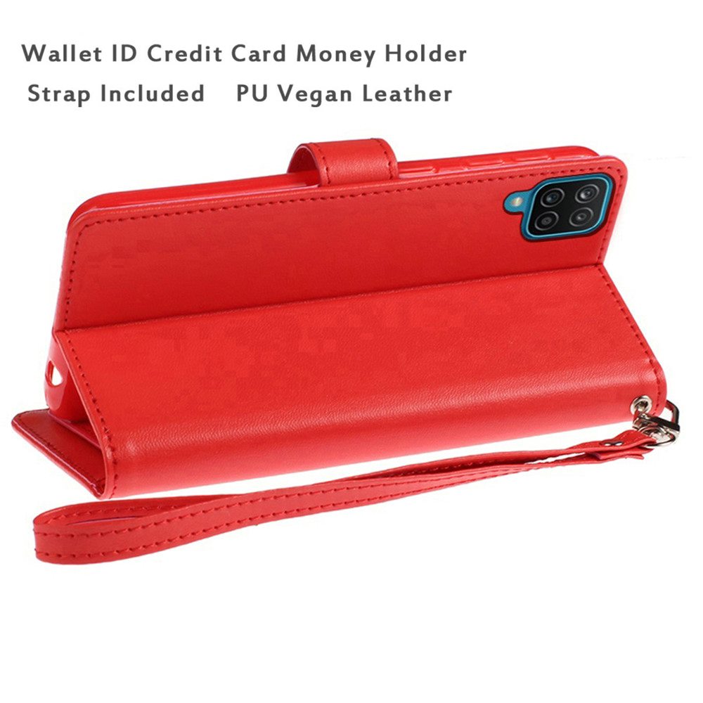 Cricket Influence Wallet ID Card Holder Case Cover - Red (1101251)
