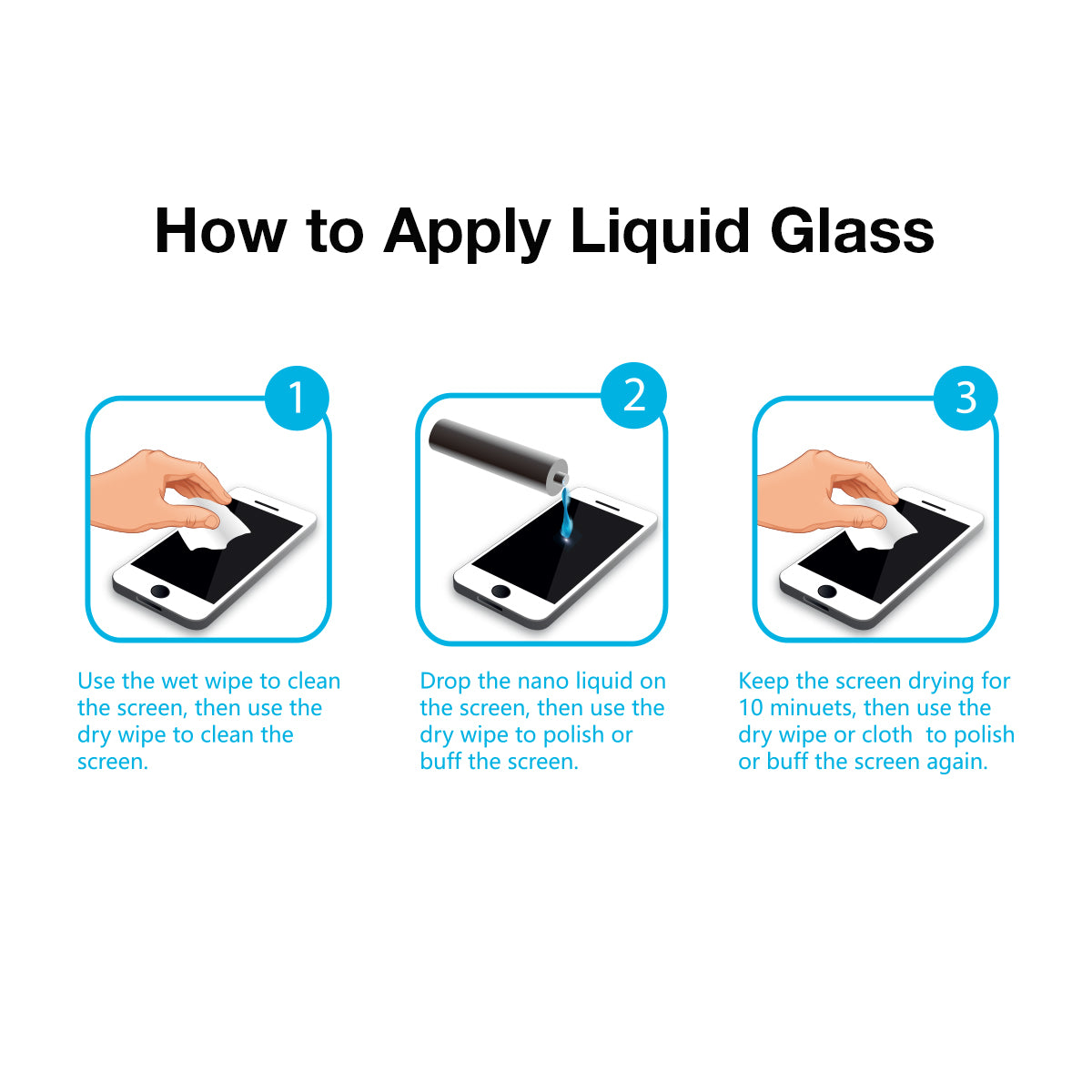 Quikcell ULTRA Liquid Glass Screen Protector - CLEAR (1103450)