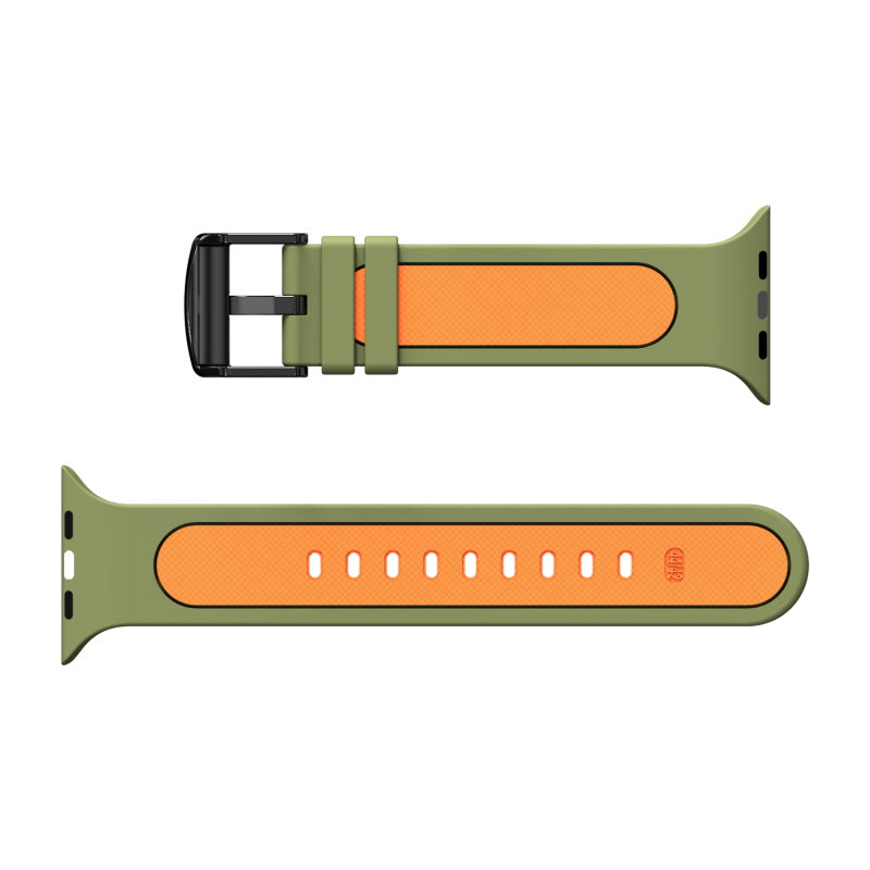 MyBat Pro Silicone Watchband for Apple Watch 45mm / 44mm - Green (1107624)