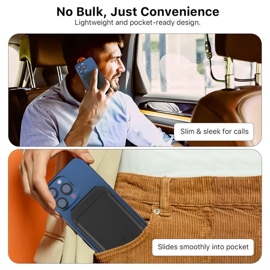 MyBat Pro MagStash Folio MagSafe Wallet - Black ( 1107724) (MSRP $49.99)