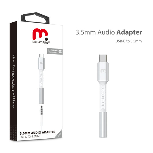 MyBat Pro USB-C to 3.5mm Audio Adapter - White (1102088)