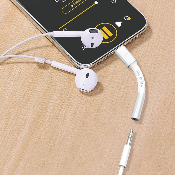 MyBat Pro MFi Lightning Connector to 3.5mm Adapter - White (1102541)