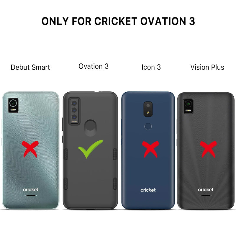 Cricket Ovation 3 MyBat Pro TUFF Subs Series Case - Black (1105278)